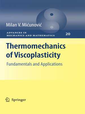 cover image of Thermomechanics of Viscoplasticity